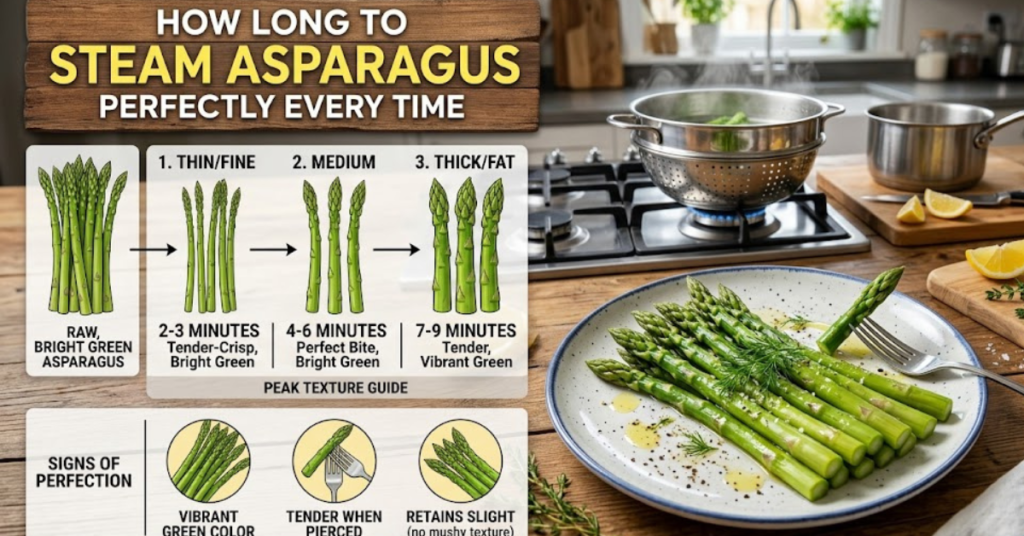 How Long to Steam Asparagus Perfectly Every Time