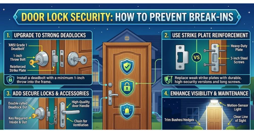 Door Lock Security: How to Prevent Break-Ins