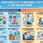 How Hard Is It to Become a Pilot? Life Values Guide