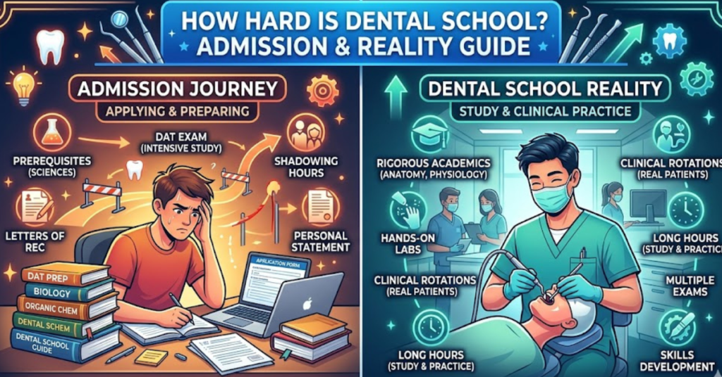 How Hard Is Dental School? Admission & Reality Guide