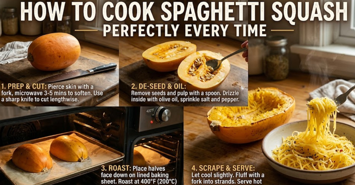 How to Cook Spaghetti Squash Perfectly Every Time