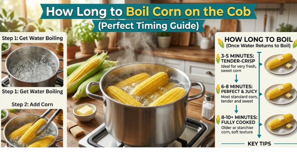 How Long to Boil Corn on the Cob Perfect Timing Guide