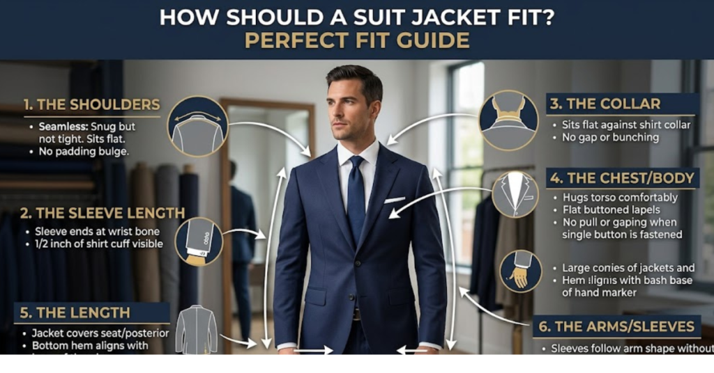 How Should a Suit Jacket Fit? Perfect Fit Guide