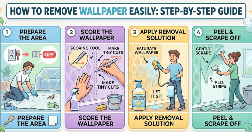 How to Remove Wallpaper Easily: Step-by-Step Guide