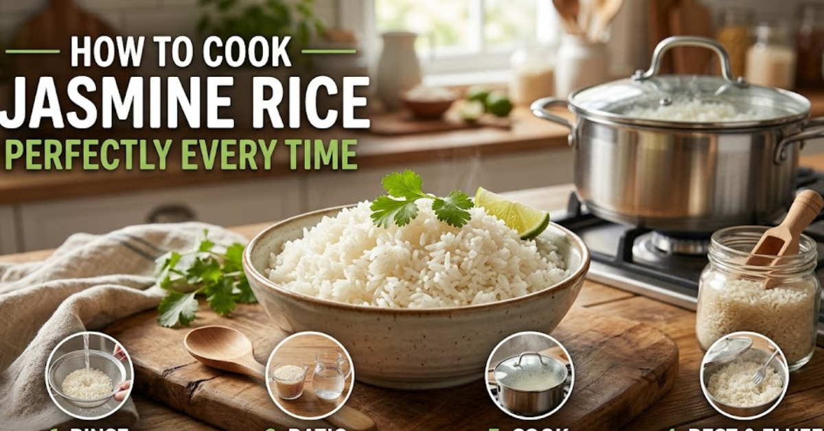 How to Cook Jasmine Rice Perfectly Every Time