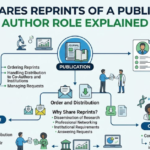 Who Shares Reprints of a Publication? Author Role Explained