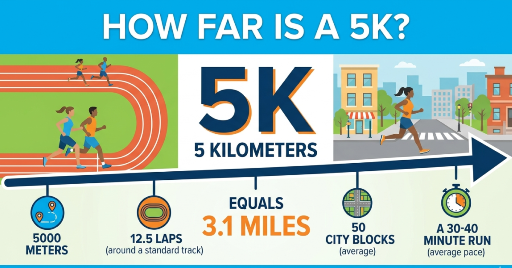 How Far Is a 5K? Distance, Miles & Beginner Guide