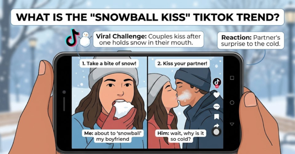 Snowball Kiss TikTok Meaning Explained Clearly
